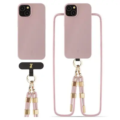 JUST ELEGANCE OVITEK MAGSAFE 2V1 ZA IPHONE 15 6.1 ROZA ROZA