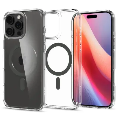 SPIGEN ULTRA HYBRID MAG ZA MAGSAFE OVITEK ZA IPHONE 16 PRO MAX GRAFIT
