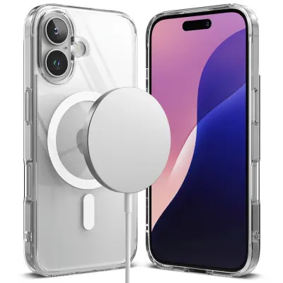 RINGKE FUSION MAGNETNA ZA MAGSAFE OVITEK IPHONE 16 PROZORNA OVITEK ZA TELEFON