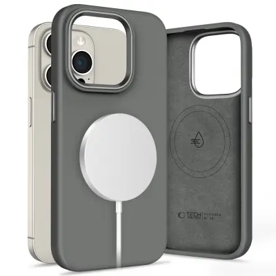 TECH-PROTECT SILIKONSKI OVITEK PURE ZA IPHONE 15 PRO ZA MAGSAFE CLAY