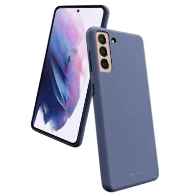 SILIKONSKI OVITEK MERCURY ZA IPHONE 15 PRO 6.1 VIJOLIČEN