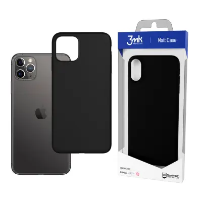APPLE IPHONE 11 PRO MAX - 3MK MATT CASE BLACK