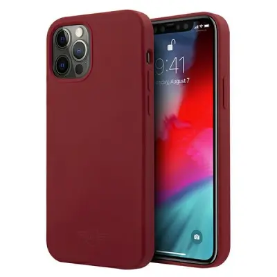SILIKONSKI TRDI OVITEK MINI MORRIS ZA IPHONE 12 12 PRO 6.1 RDEČI TONE