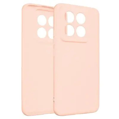 SILIKONSKI OVITEK BELINE ZA XIAOMI 14 PRO ROZA IN ZLAT OVITEK