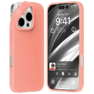 OVITEK MEHAK OVITEK MERCURY ZA IPHONE 16 PRO 6.3'' ROZA