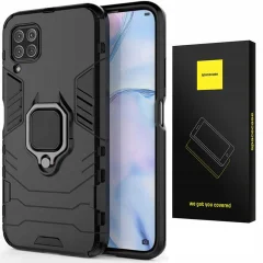 OVITEK SPACECASE CASE X-RING ZA HUAWEI P40 LITE ČRN