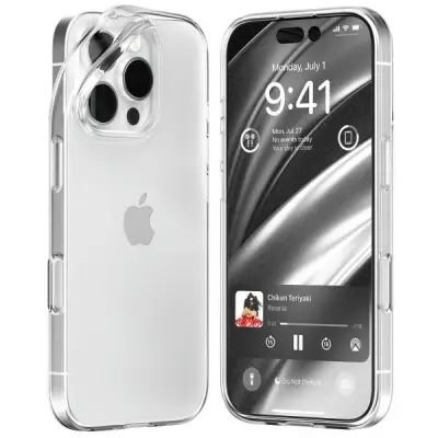 OVITEK MERCURY JELLY CLEAR CASE ZA IPHONE 16 PRO 6.3