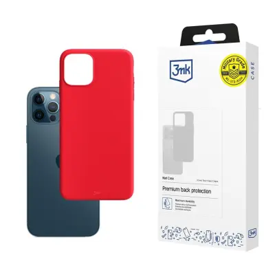 APPLE IPHONE 12/12 PRO - 3MK MATT CASE STRAWBERRY