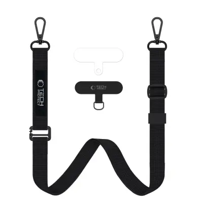 ETUI ZA TELEFON TECH-PROTECT C6S ROPE CROSSBODY ČRNA