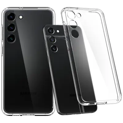 SPIGEN ULTRA HYBRID OVITEK ZA GALAXY S23+ PLUS CRYSTAL CLEAR CASE
