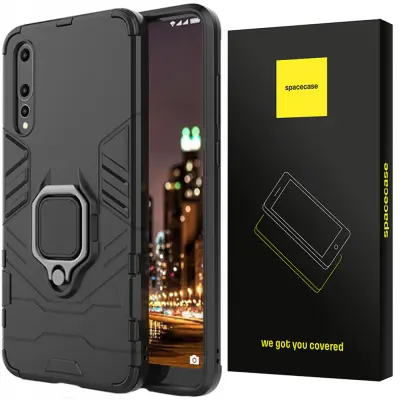 OVITEK SPACECASE ZA HUAWEI P20 PRO X-RING ČRN