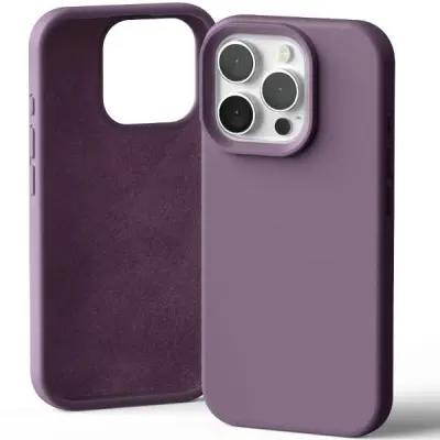 SILIKONSKI OVITEK MERCURY ZA IPHONE 16 PRO 6.3'' VIJOLIČEN
