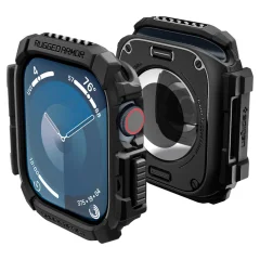 SPIGEN RUGGED ARMOR CASE ETUI ZA APPLE WATCH 10 46MM MAT ČRNA