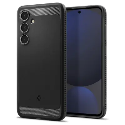 SPIGEN RUGGED ARMOR ZA GALAXY S24 FE OVITEK MAT ČRNA