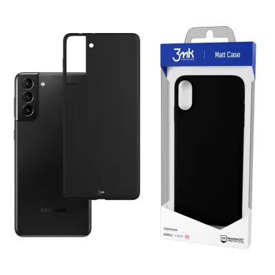 SAMSUNG GALAXY S21+ 5G - 3MK MATT CASE BLACK