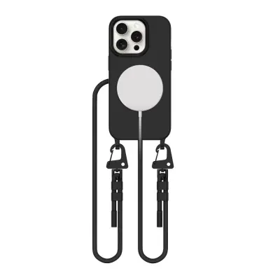TECH-PROTECT MAGNECKLACE ZA MAGSAFE OGRLICA ZA IPHONE 14 PRO ČRNA