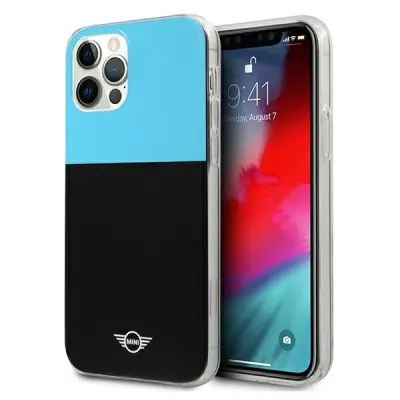 MINI MIHCP12LPCUCBLB IPHONE 12 PRO MAX 6,7 NIEBIESKI/BLUE HARD CASE COLOR BLOCK