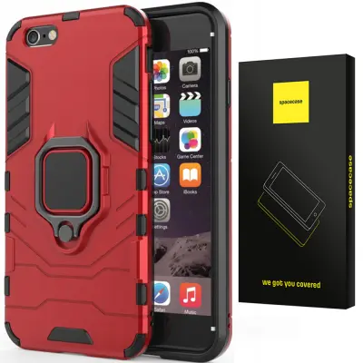 OVITEK SPACECASE CASE ZA IPHONE 6 6S PLUS SC X-RING RDEČ