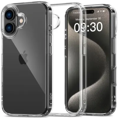 HIBRIDNI OVITEK TECH-PROTECT FLEXAIR ZA IPHONE 16 CLEAR VISOKA ZAŠČITA