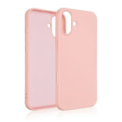 SILIKONSKI OVITEK BELINE ZA IPHONE 16 PLUS 6.7” ROZA IN ZLAT