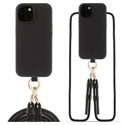 OVITEK JUST ELEGANCE 2V1 IPHONE 15 6.1 ZA MAGSAFE OVITEK ČRNO