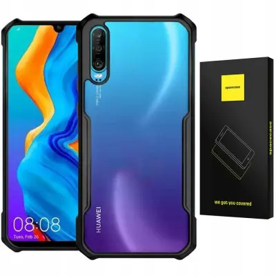 SPACECASE OVITEK OVITEK ZA HUAWEI P30 BEETLE ČRN