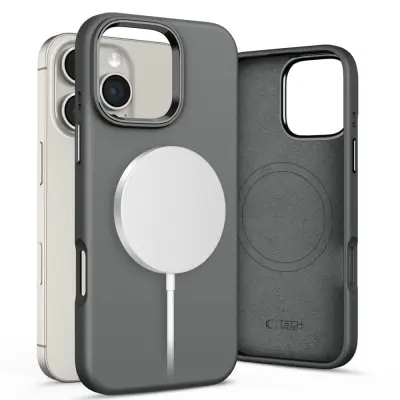 TECH-PROTECT SILIKONSKI OVITEK PURE ZA MAGSAFE ZA IPHONE 16 PRO MAX CLAY