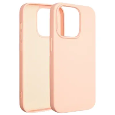 SILIKONSKI OVITEK BELINE ZA IPHONE 14 PRO 6.1 ROZA-ZLAT