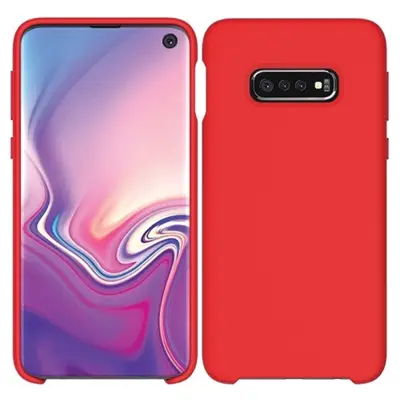 SILIKONSKI OVITEK BELINE ZA SAMSUNG GALAXY S10 PLUS RDEČ