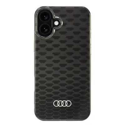 AUDI IML VZOREC ZA ŠIV ZA MAGSAFE OVITEK ZA IPHONE 16 PLUS 6.7 ČRN
