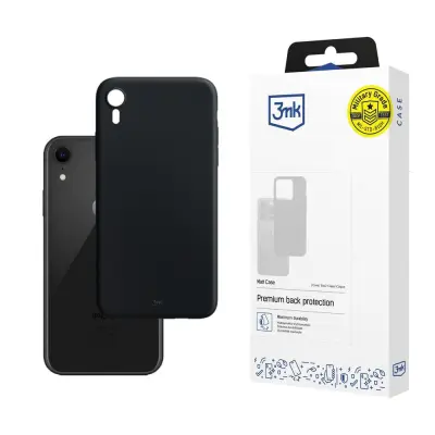 APPLE IPHONE XR - 3MK MATT CASE BLACK