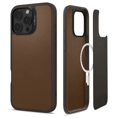 SPIGEN OVITEK MAGSAFE ZA IPHONE 16 PRO MAX CYRILL KAJUK SADDLE BROWN