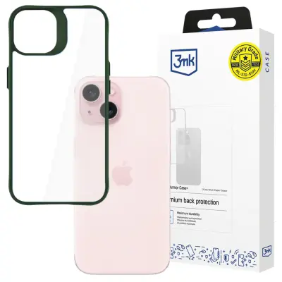 OVITEK 3MK SATIN ARMOR ZA APPLE IPHONE 15 ZELEN OVITEK