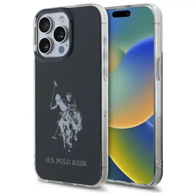 U.S. POLO ASSN. OVITEK ZA IPHONE 15 PRO MAX 6.7 ČRN