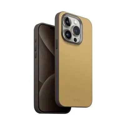 UNIKATNI OVITEK LYDEN DS ZA IPHONE 15 PRO 6.1 OVITEK MAGCLICK RUMENO-SIV