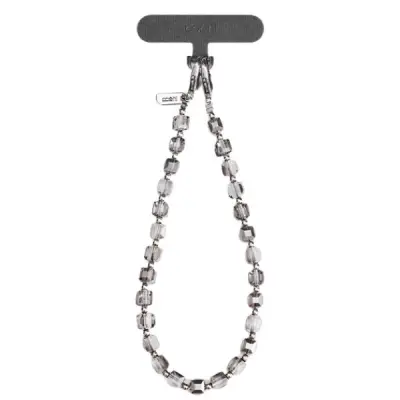 UNIQ COEHL CANDY GEM HANDSTRAP PHONE STRING SREBRNA