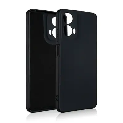 SILIKONSKI OVITEK BELINE ZA MOTOROLA MOTO G24 OVITEK ČRNO