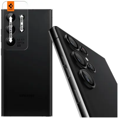 ZAŠČITNI OVITEK ZA KAMERO SPIGEN ZA GALAXY S23 ULTRA BLACK