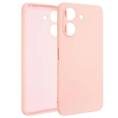BELINE SILIKONSKI OVITEK POCO C65 ZA XIAOMI REDMI 13C ROZA IN ZLAT