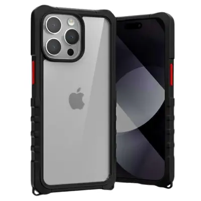 OVITEK MERCURY BUMPER POP ZA IPHONE 15 PRO MAX 6.7 ČRN OVITEK