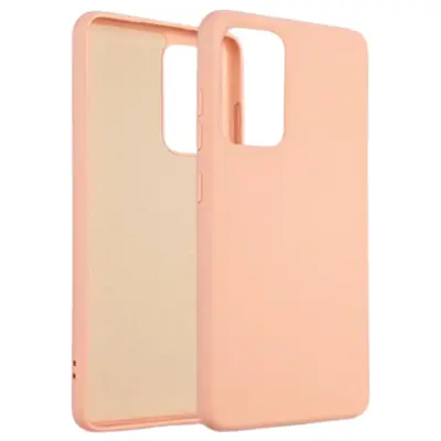 SILIKONSKI OVITEK BELINE ZA SAMSUNG A12/M12 ROZA-ZLAT