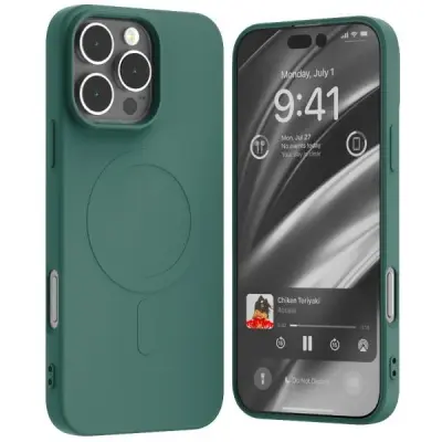 POLSILIKONSKI OVITEK MERCURY ZA MAGSAFE ZA IPHONE 16 PRO MAX 6.9'' ZELEN