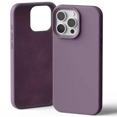 SILIKONSKI OVITEK MERCURY ZA IPHONE 16 PRO MAX 6.9'' VIJOLIČEN