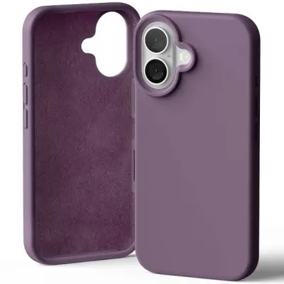 SILIKONSKI OVITEK MERCURY ZA IPHONE 16 6.1 VIJOLIČEN