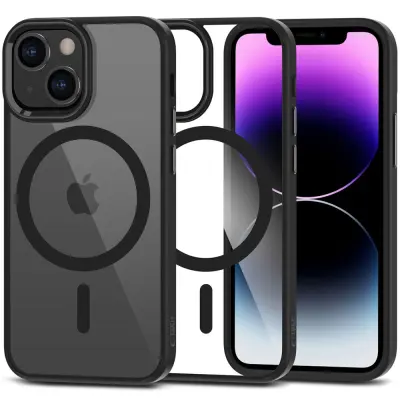 OVITEK TECH-PROTECT MAGMAT ZA MAGSAFE ZA IPHONE 12 MINI 13 MINI ČRNO PROZOREN