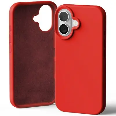 SILIKONSKI OVITEK MERCURY OVITEK ZA IPHONE 16 6.1'' RDEČA RDEČA