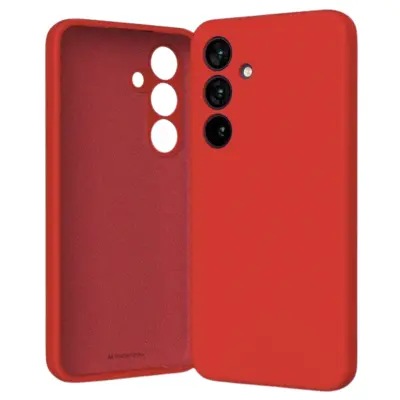SILIKONSKI OVITEK MERCURY ZA SAMSUNG GALAXY S24 S921 OVITEK RDEČ