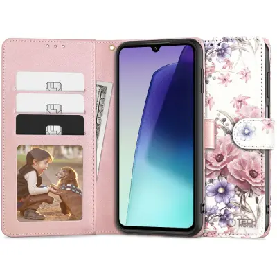 OVITEK DENARNICA TECH-PROTECT ZA XIAOMI REDMI 14C POCO C75 BLOSSOM FLOWER