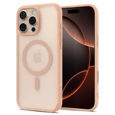 SPIGEN ULTRA HYBRID OVITEK ZA MAGSAFE ZA IPHONE 16 PRO FROST ROSE TITANIUM