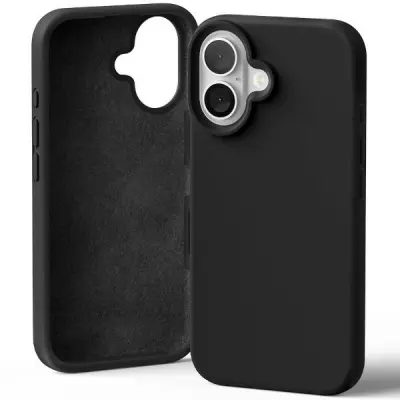 SILIKONSKI OVITEK MERCURY ZA IPHONE 16 6.1 ČRN